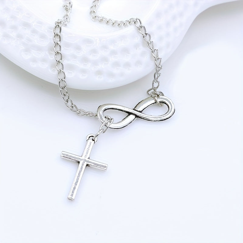 Eternal Kruis Hanger Ketting | Goud