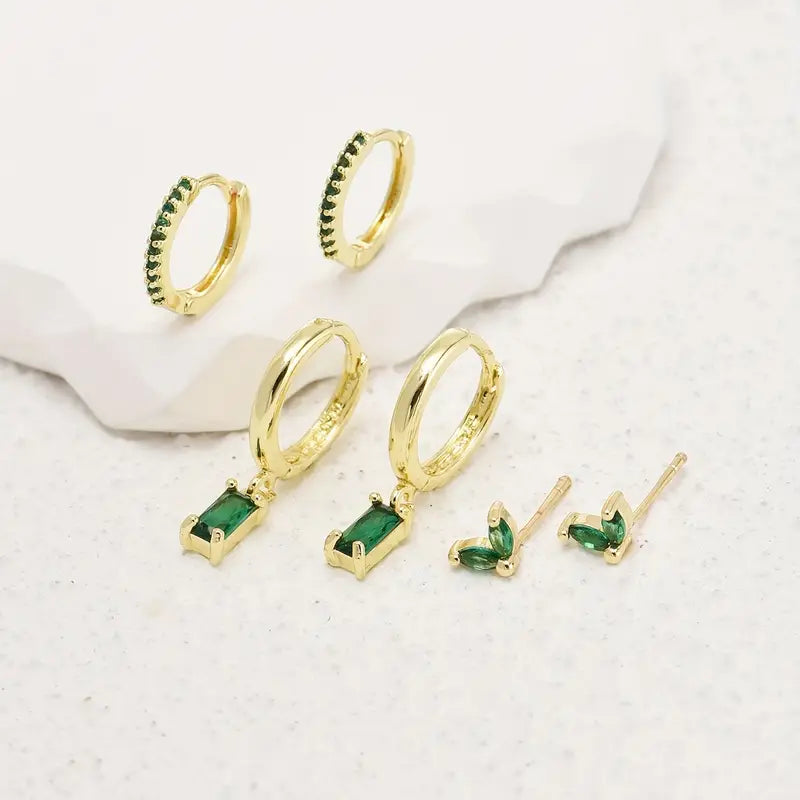 Fiorenza Viridelle Oorbellen Set | Goud