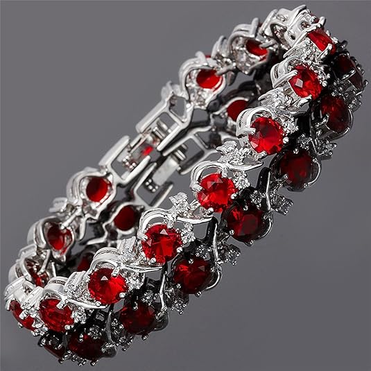 Ruby Vine Tennisarmband | Witgoud