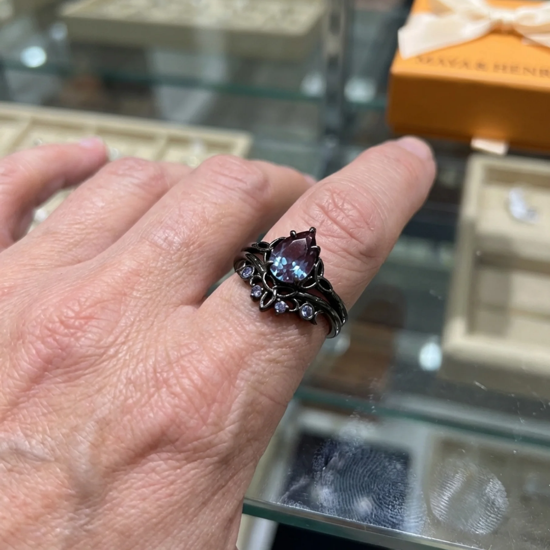 Amethist Lag Ring | Witgoud