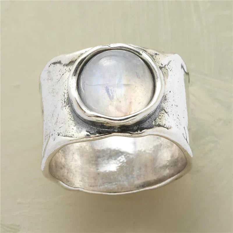 Månestens Boho Ring | Witgoud