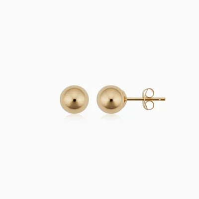 Heb en bold studs | Guld