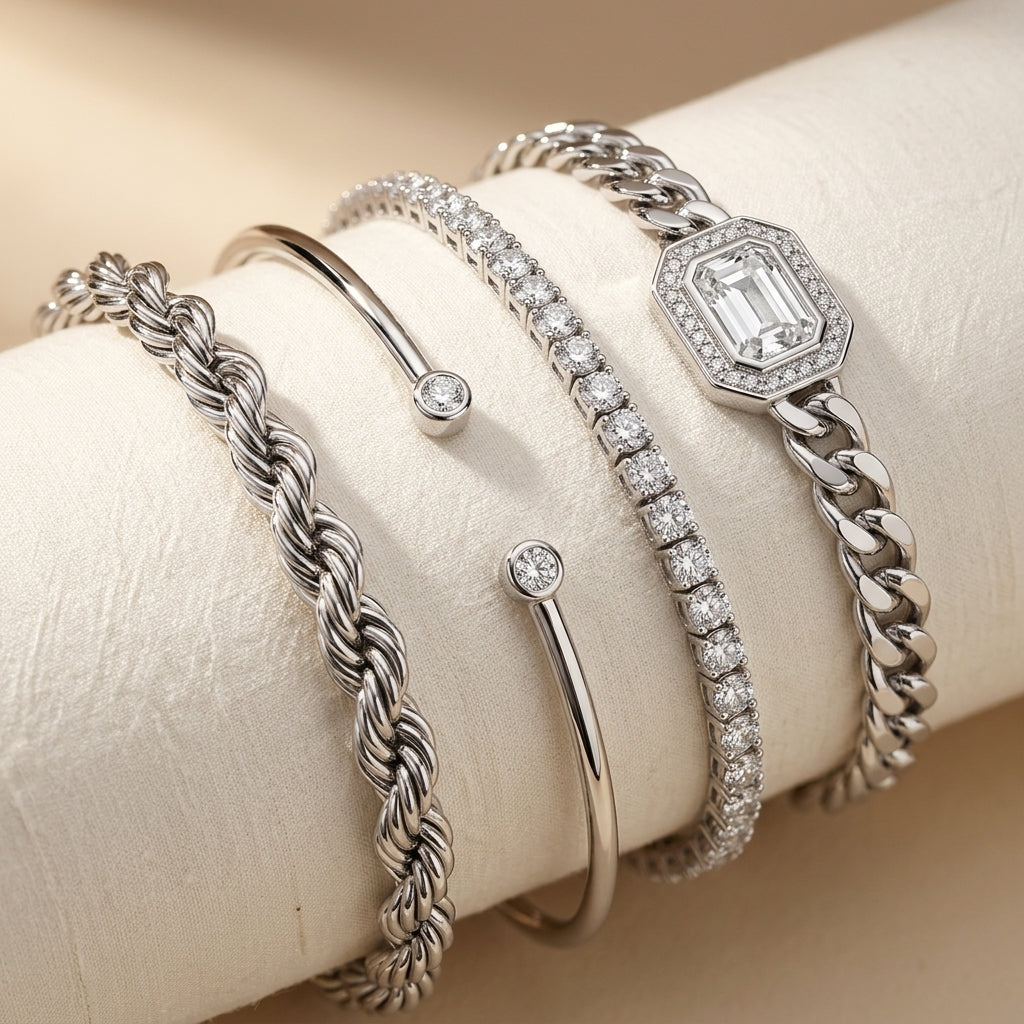 Domitia Calvina Armbandsset | Witgoud