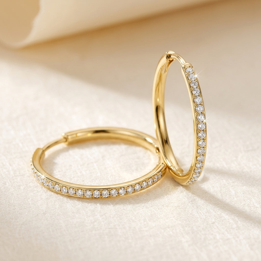 Sorel Pave Oorbellen | Goud