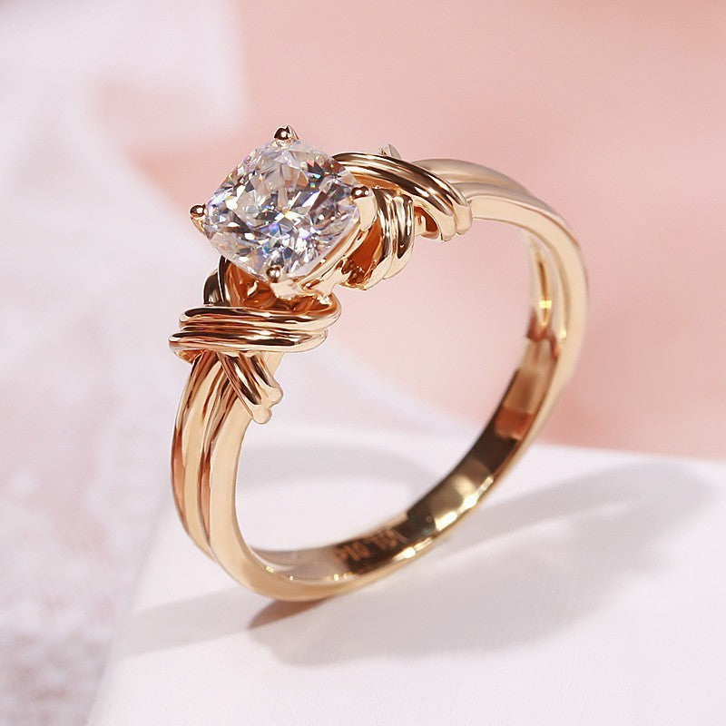 Knotband Statement Ring | Guld