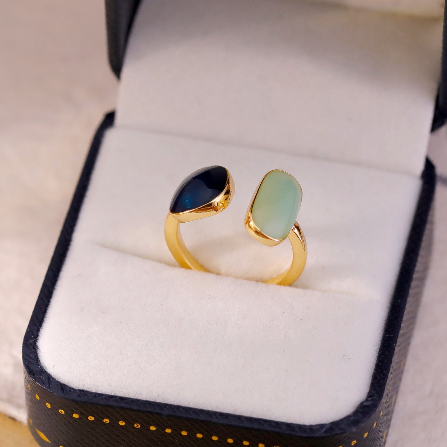 Kaelis Duo Wrap Ring | Goud