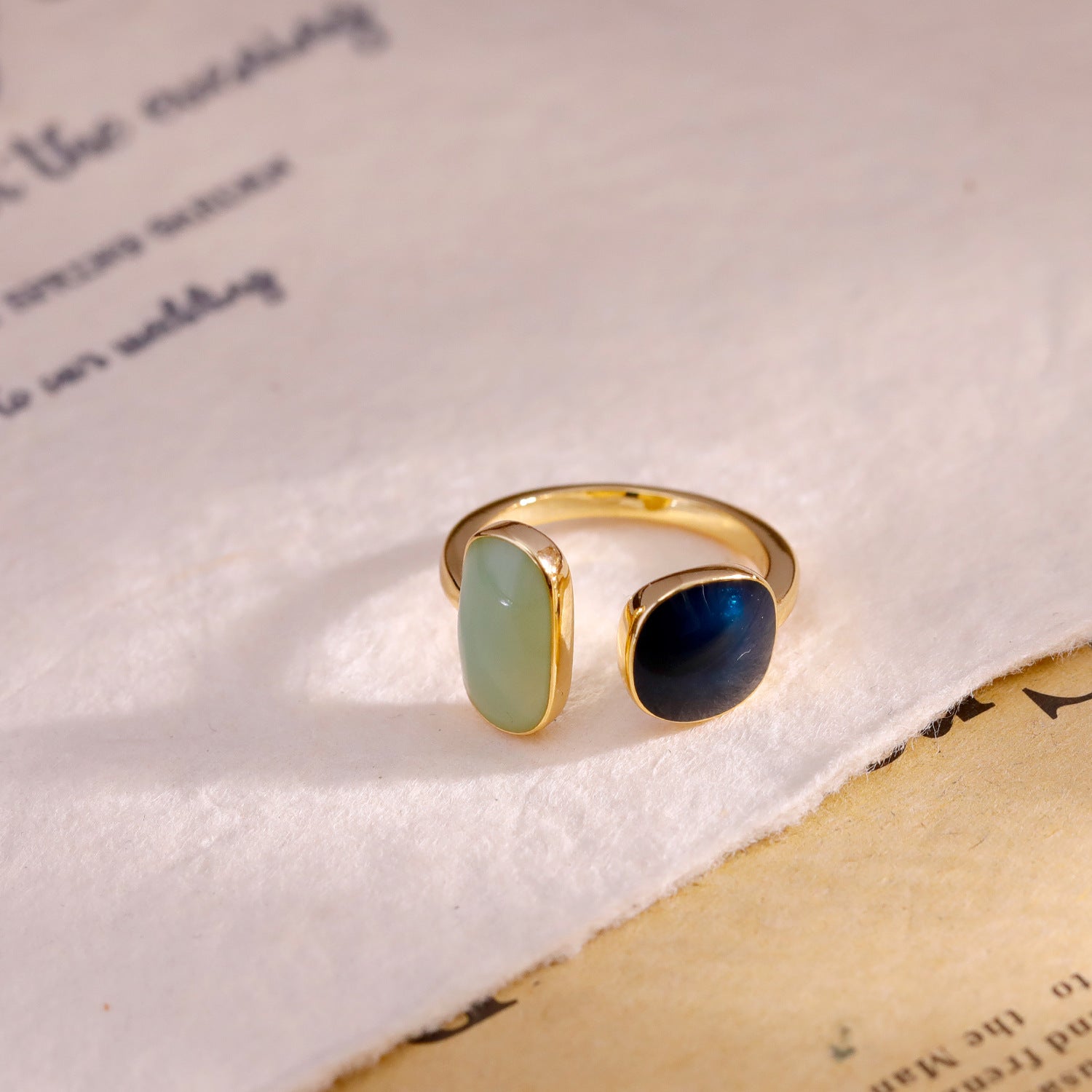 Kaelis Duo Wrap Ring | Goud