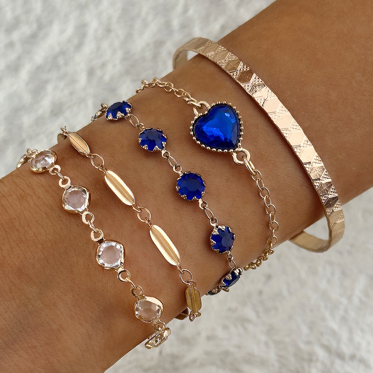 Aveline Northblue Armbandsset | Goud