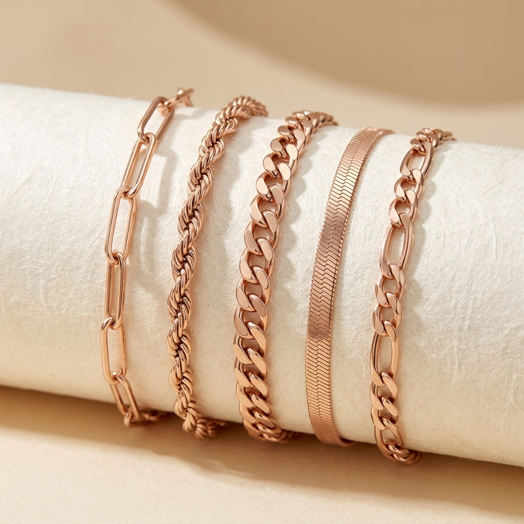 Ellis Renner Armbandsset | Goud