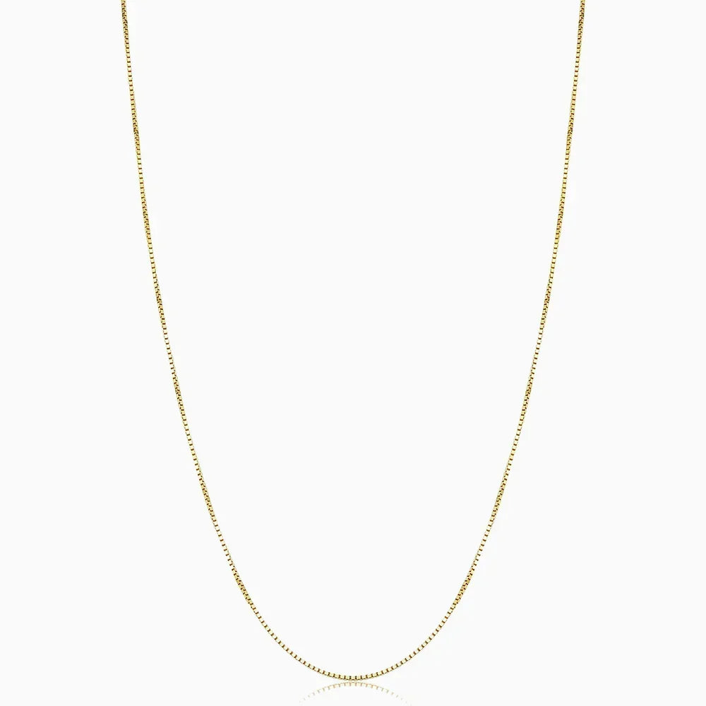Bodega Box Ketting | Goud