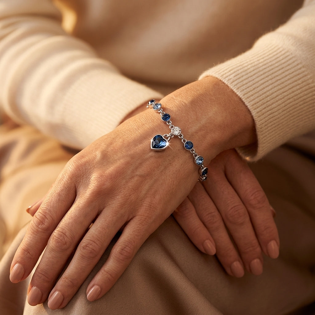 Ocean Heart Glow Armband | Witgoud