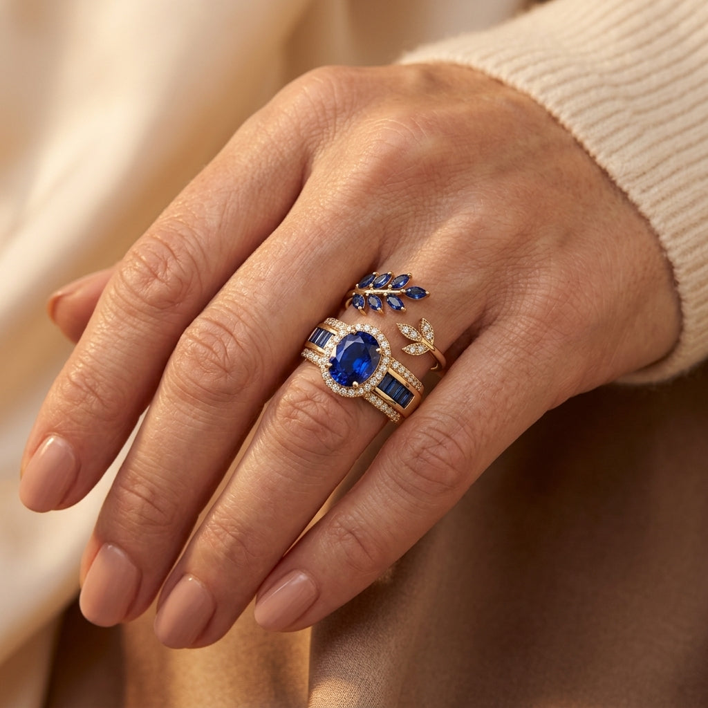 Avelisse Moraziel ring set | Goud