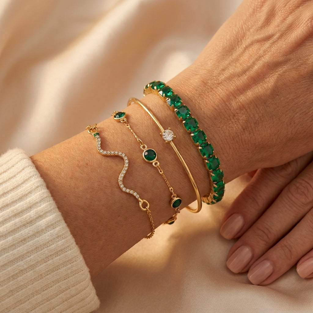 Sorina Feldwyn Armbandsset | Goud