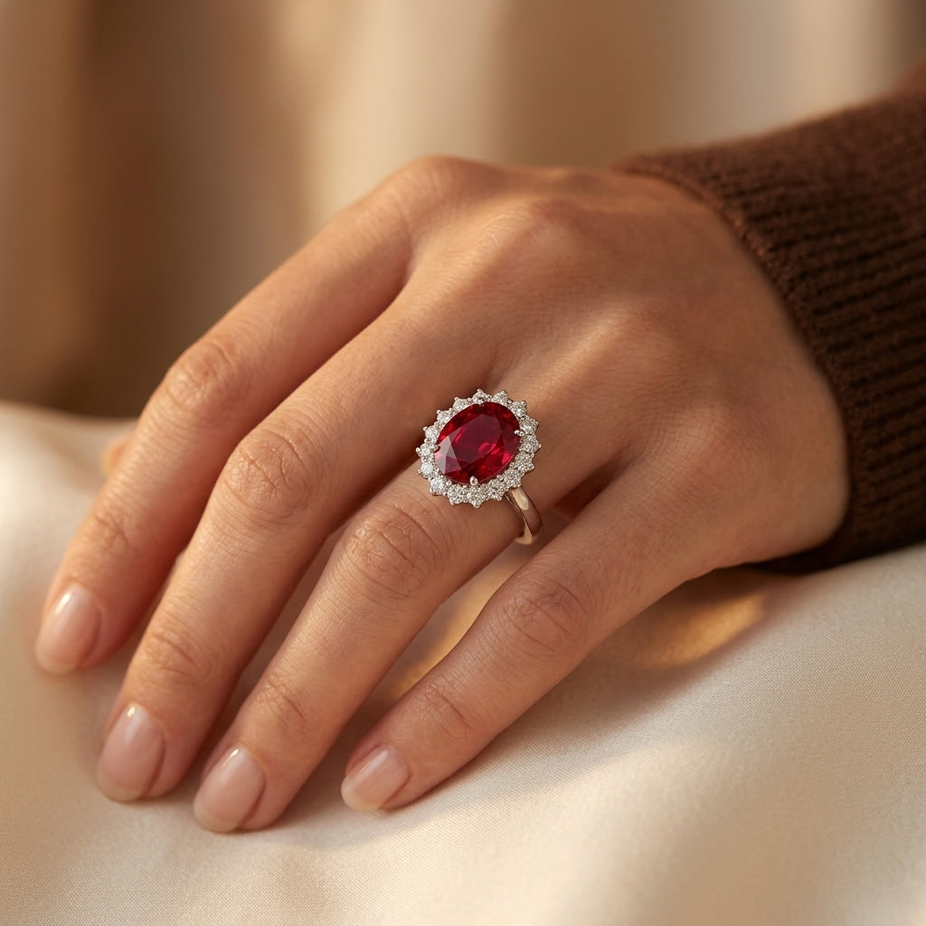 Scarlet Crown Ruby Ring | Witgoud