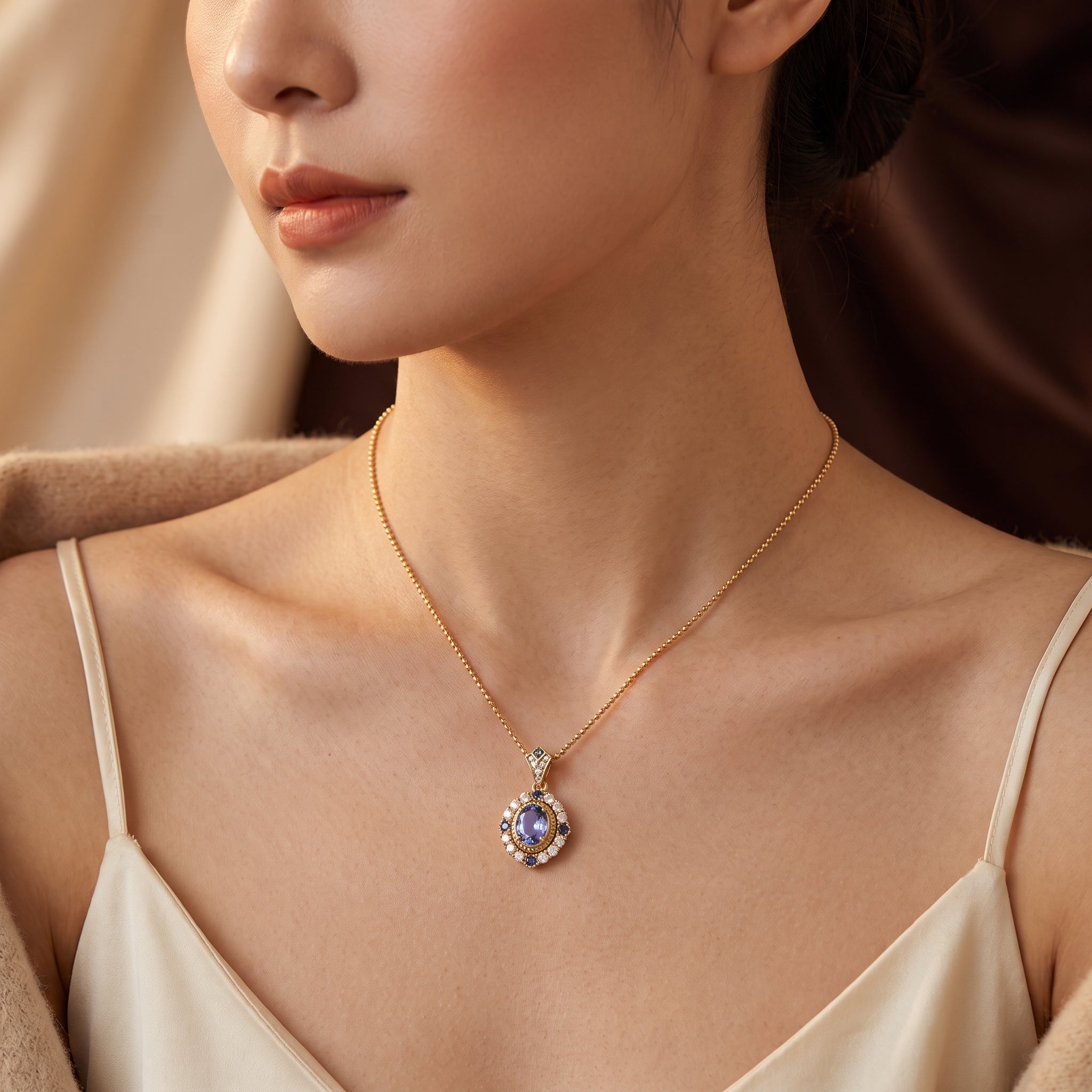 Celeste Royale Hanger Ketting | Goud