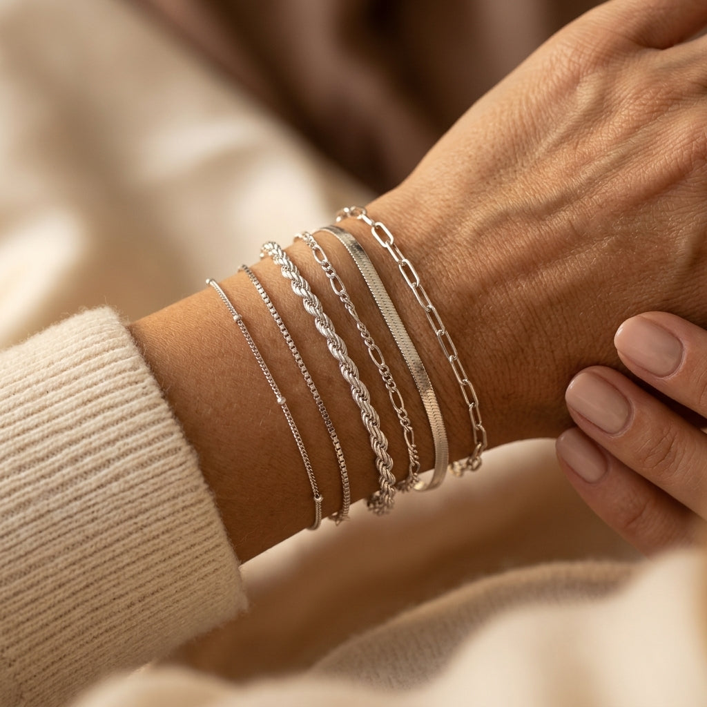 Isabella Vernetta armbandsset | Witgoud