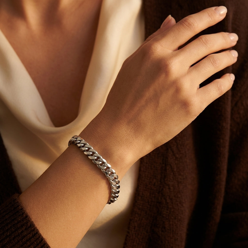 Estate Cubansk Armband | Witgoud