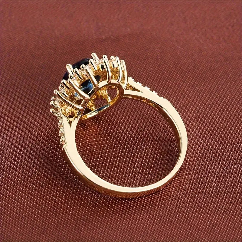 Vionne Saphirae Ring | Goud
