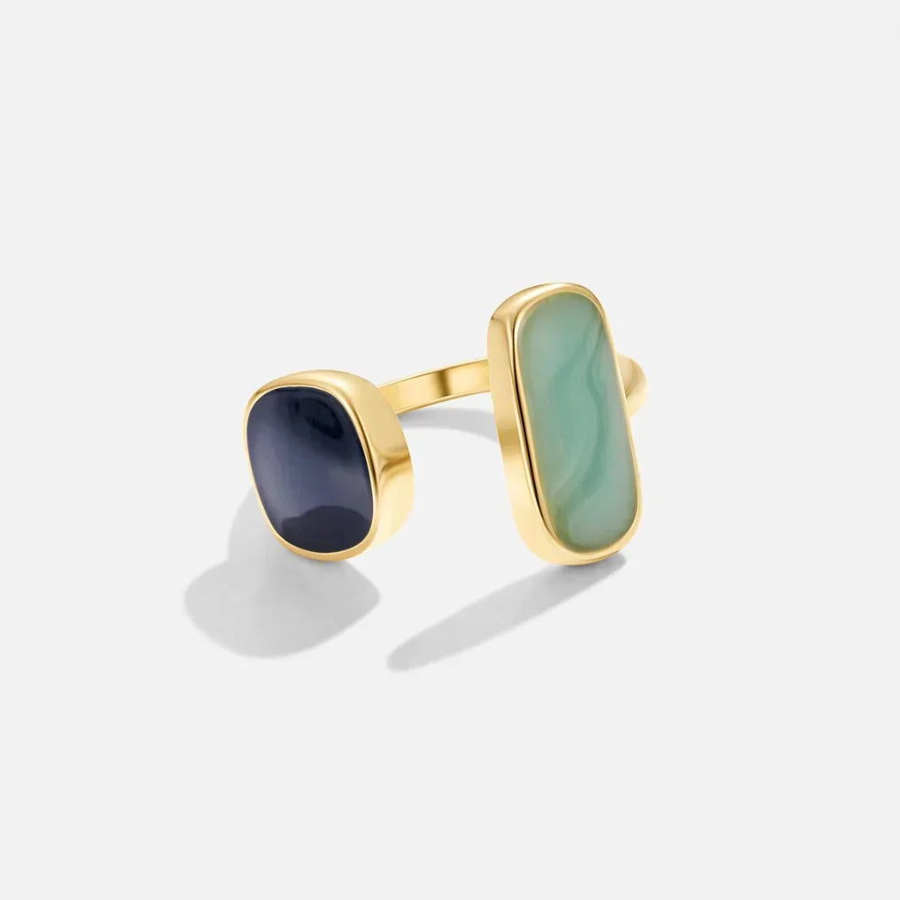 Kaelis Duo Wrap Ring | Goud