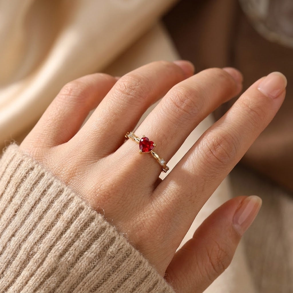 Coralyn Amoura Ring | Goud