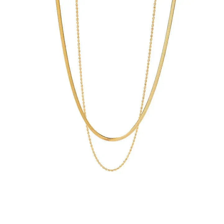 Juliana Solvia Halsketting | Goud