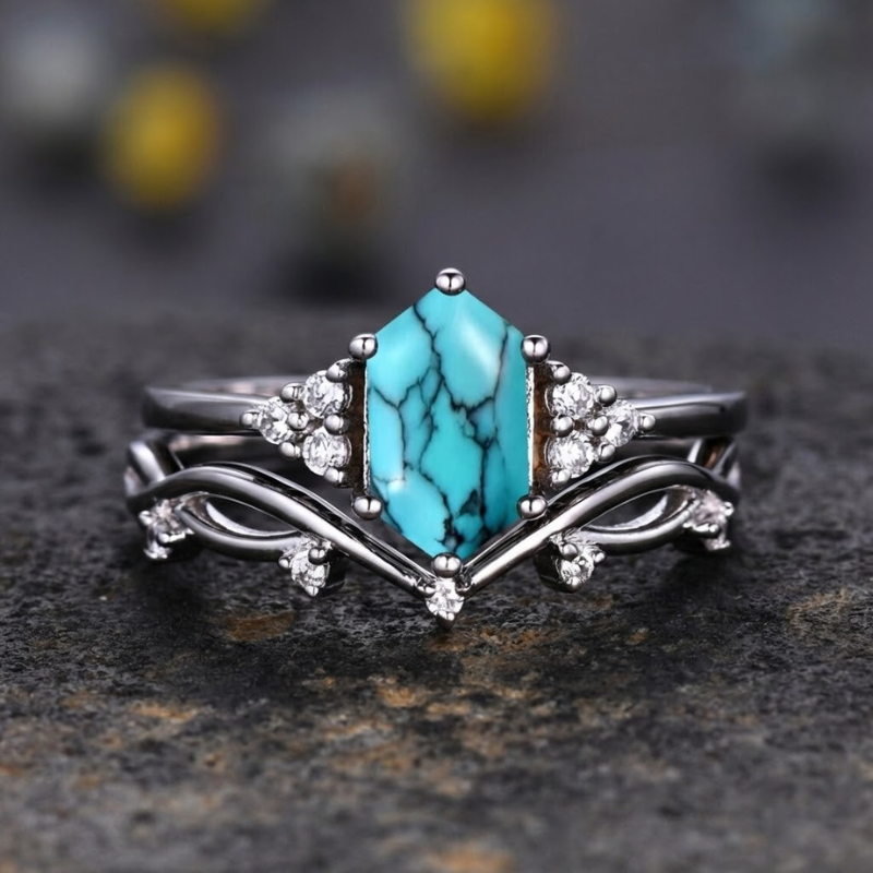 Elarin Sea Crest Ring Set | Witgoud