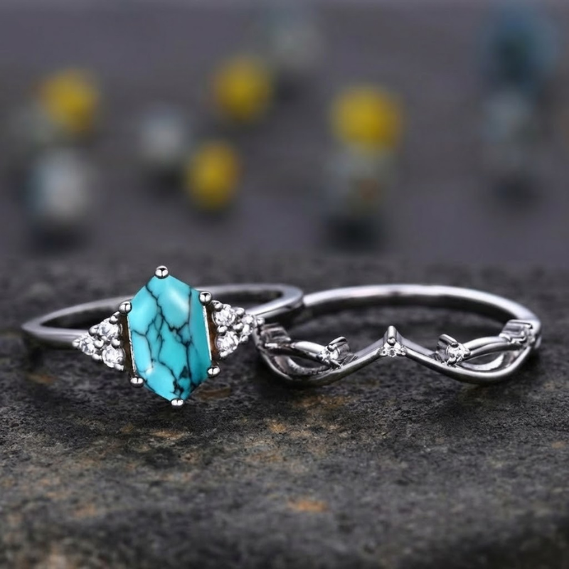 Elarin Sea Crest Ring Set | Witgoud