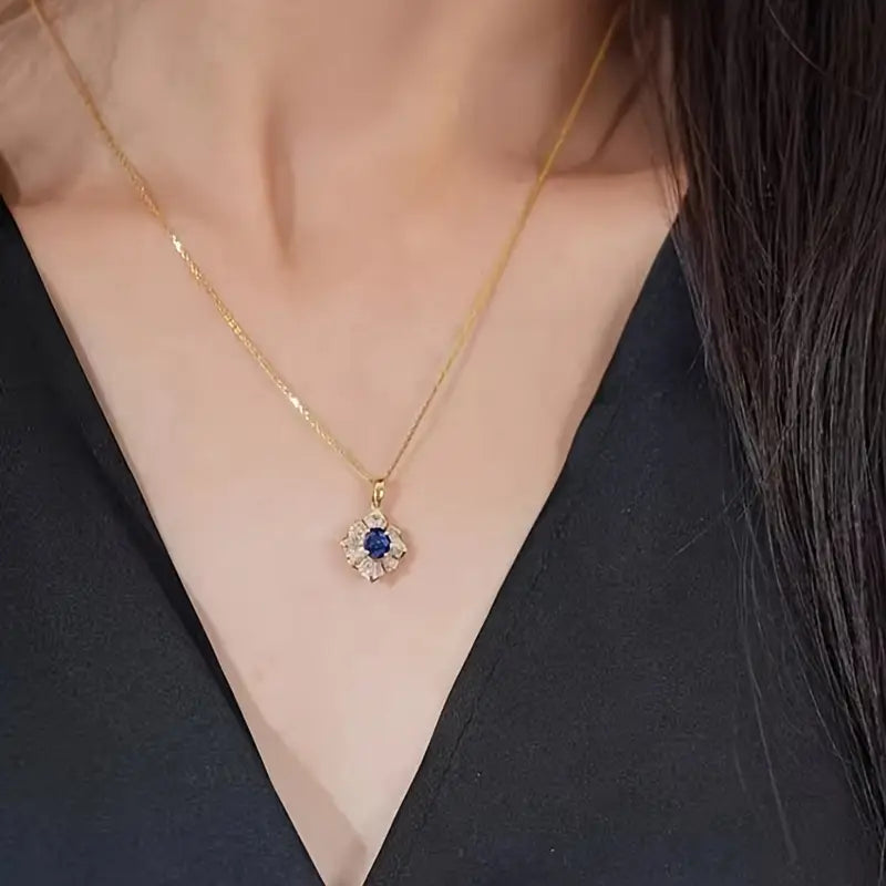 Kavella Noctazure Halsketting | Goud