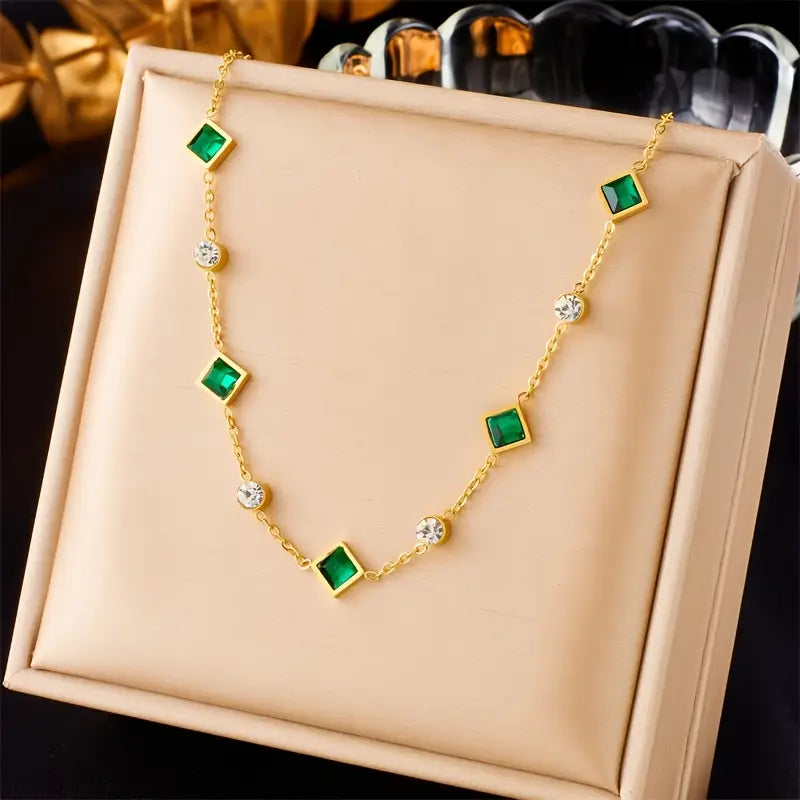 Amelisse Glenwyn Halsketting | Goud