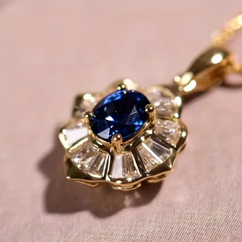 Kavella Noctazure Halsketting | Goud