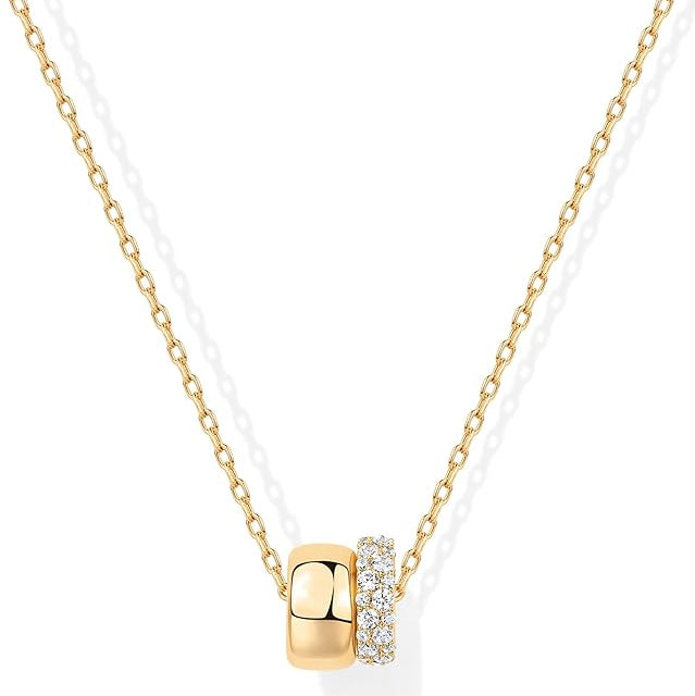 Lumi Duo Ketting | Goud