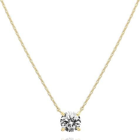 Aurora Kristal Ketting | Goud