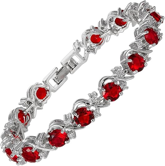 Ruby Vine Tennisarmband | Witgoud