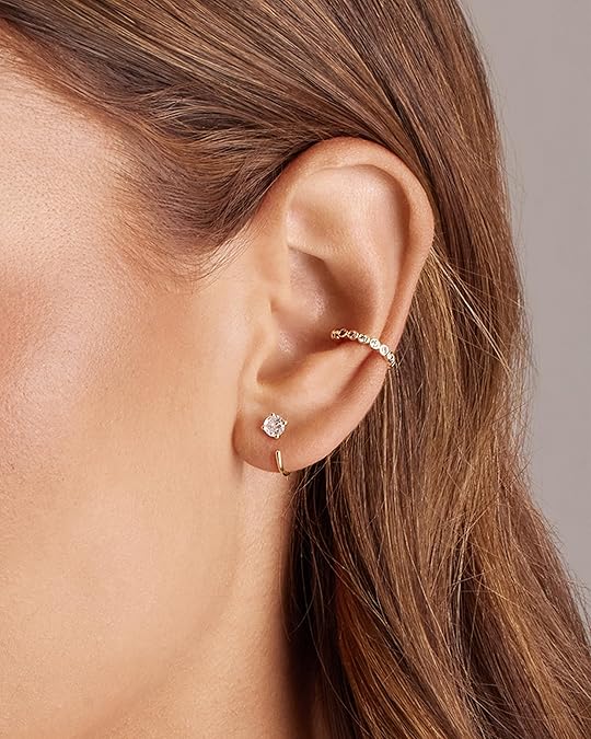 Spark Tip Hoops | Goud