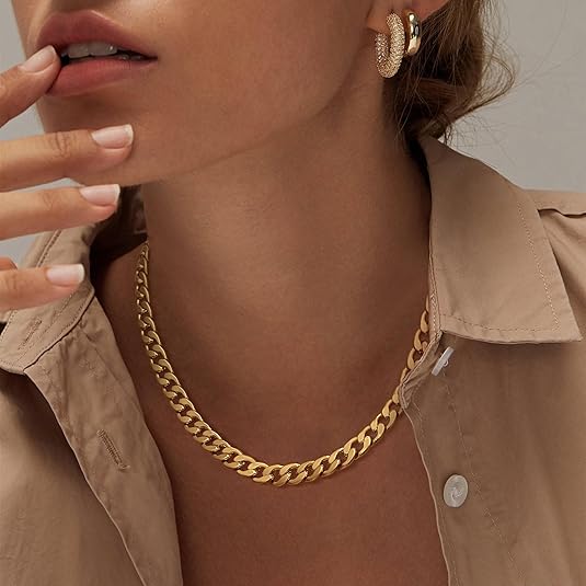 Chunky Cuban Link Ketting | Goud