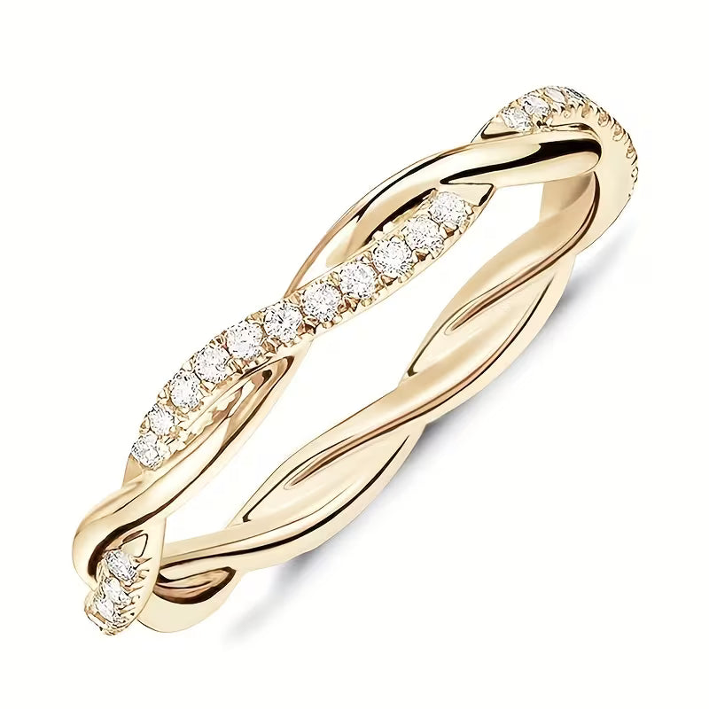 Tot Stil Accent Ring | Goud
