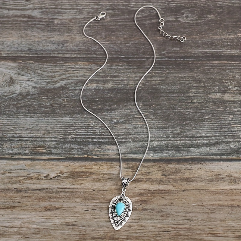 Arlisse Turkis Druppel Hanger | Witgoud