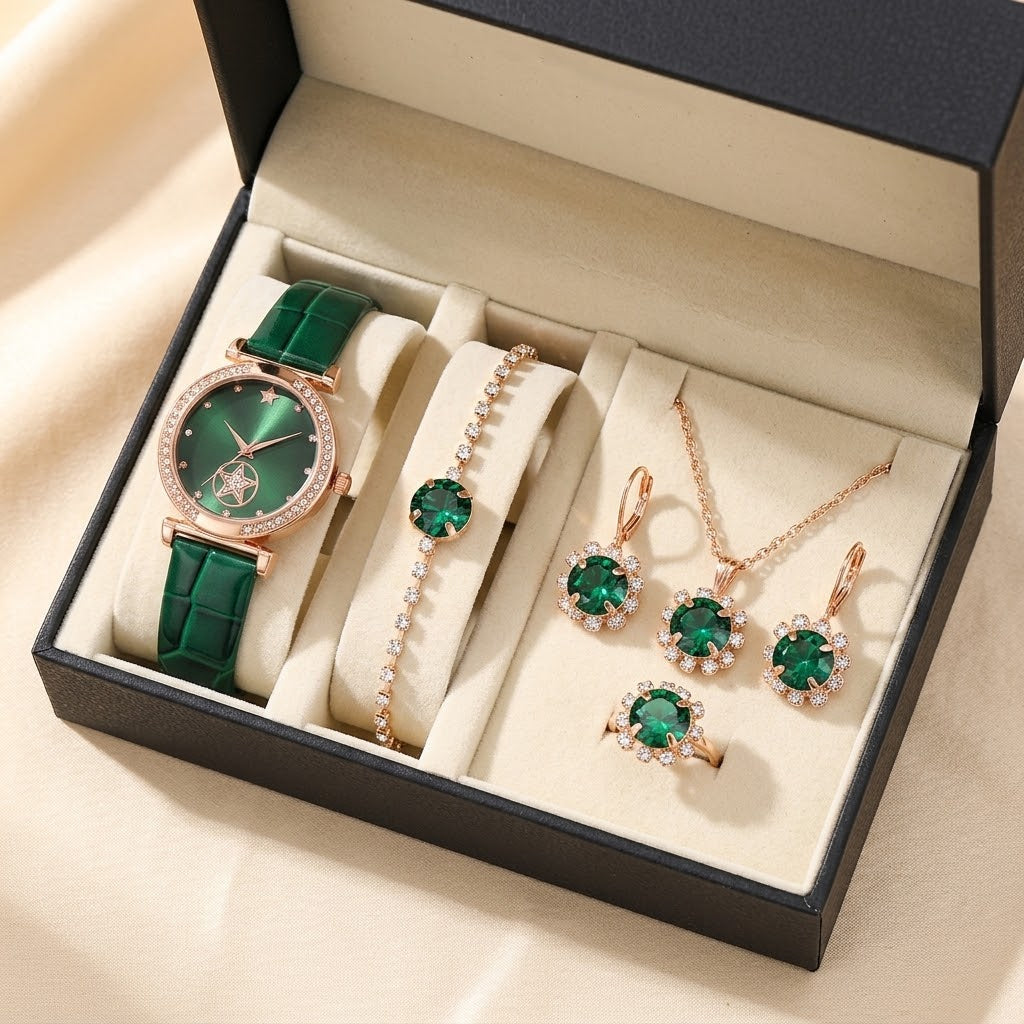 Verdantra Timecourt Sieradenset | Goud