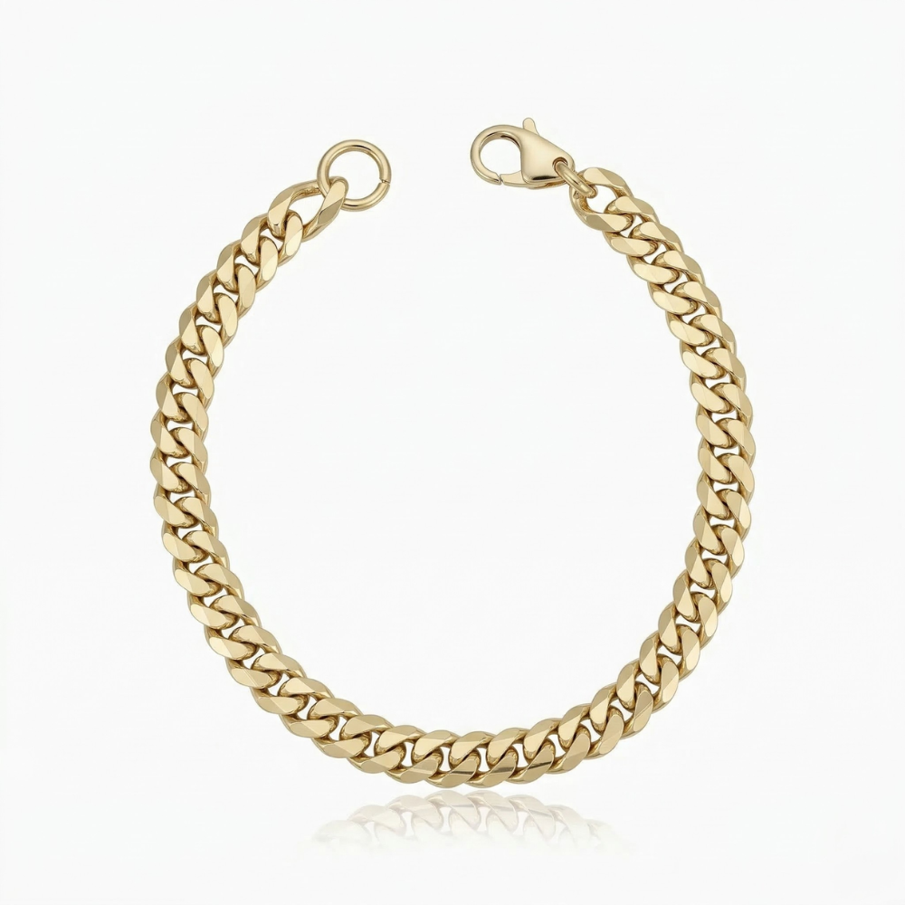 Cubaans Armbånd | Goud