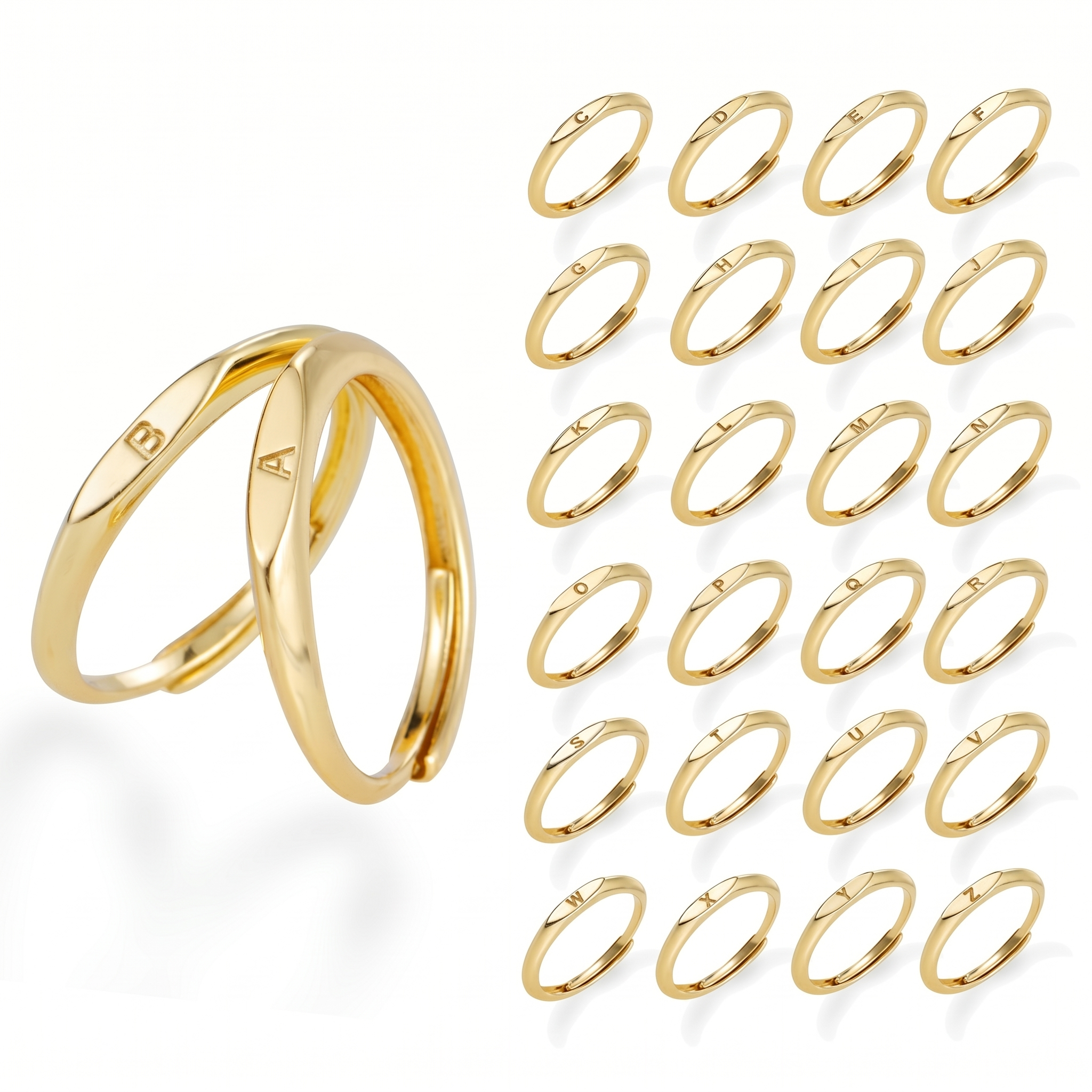 Elara Letterring | Goud