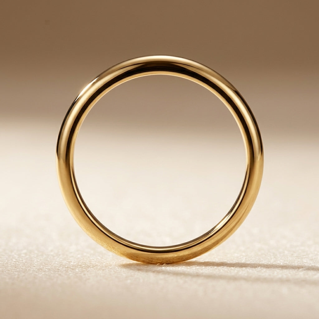Slim Dome Ring | Goud