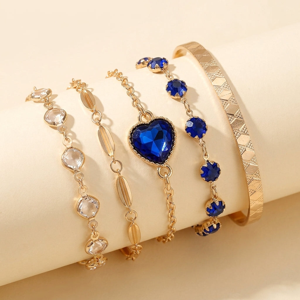 Aveline Northblue Armbandsset | Goud