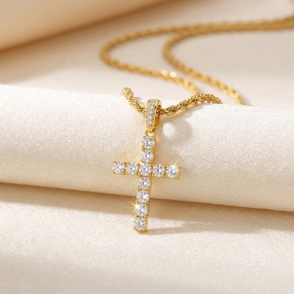 Ketting met open hals | Goud