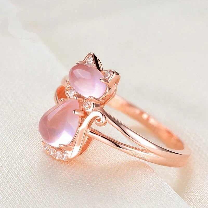 Kat Ring in Roségoud | Roségoud