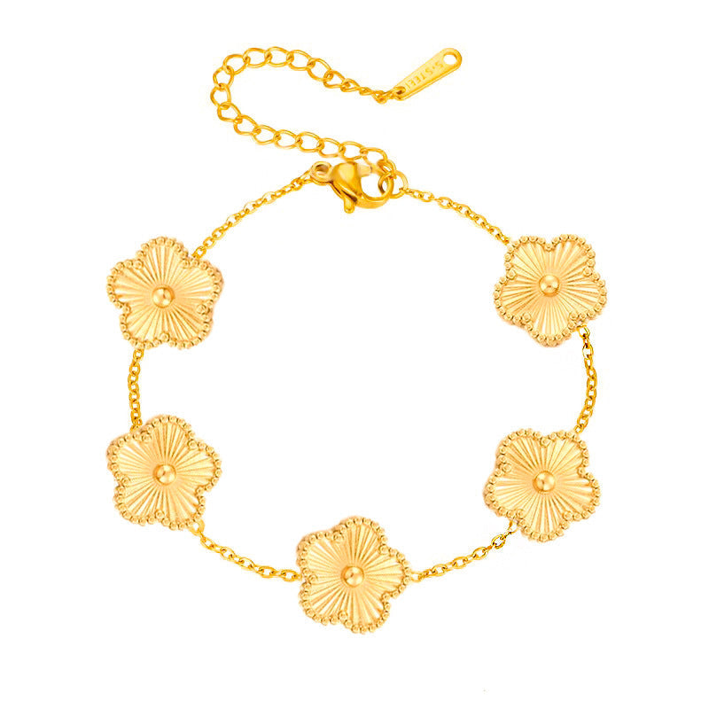 Florielle Bloom Charm Armband | Goud