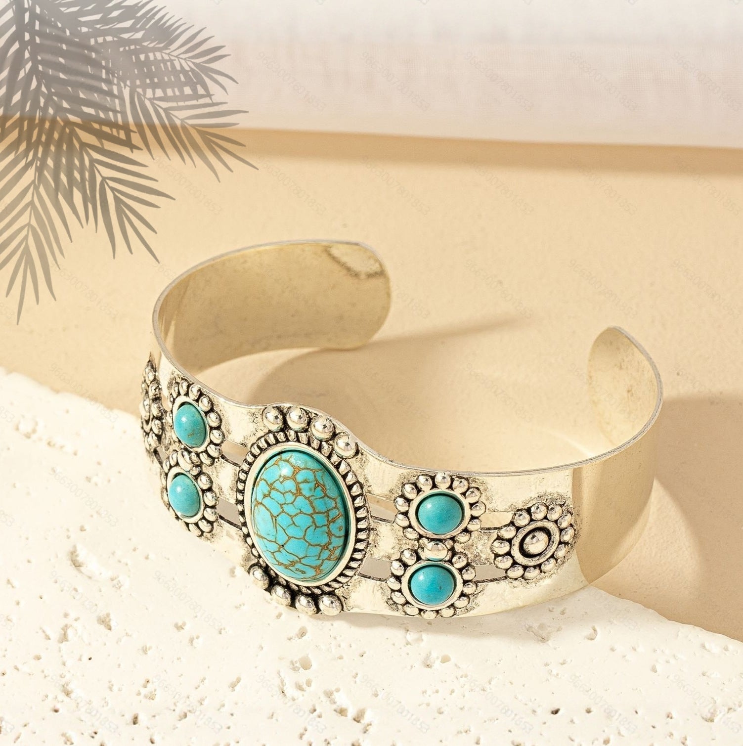 Seren Turquoise Cuff Bracelet | Witgoud