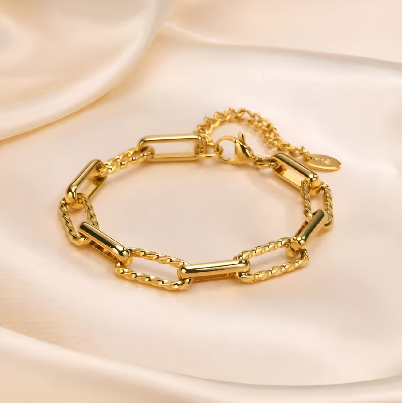 Chunky Link Lorielle Armband | Goud