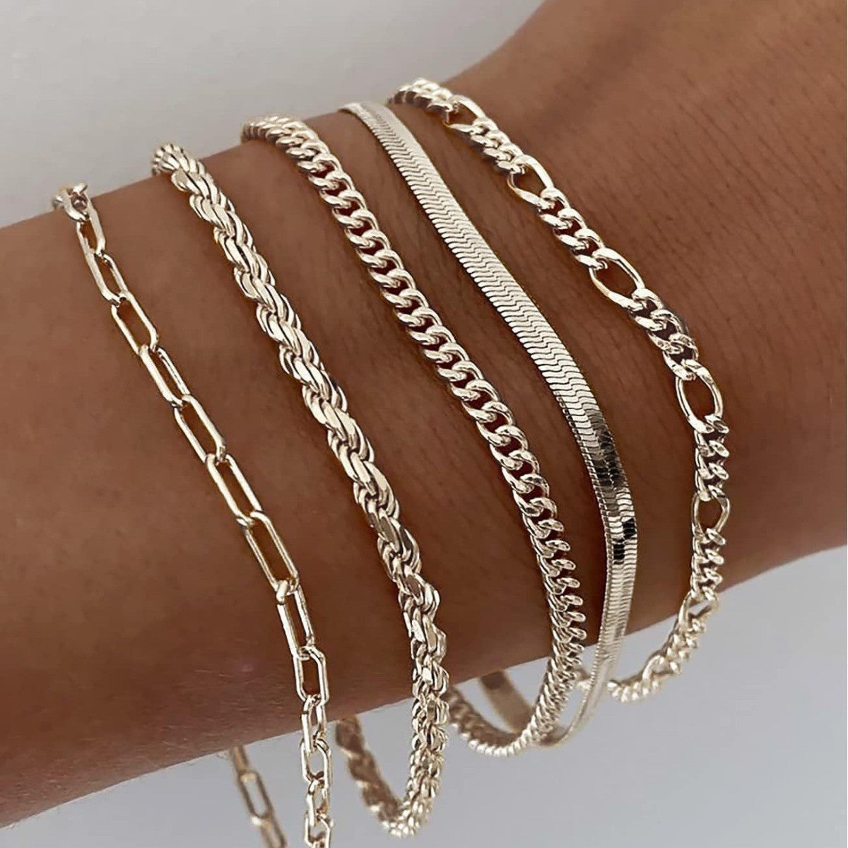 Ellis Renner Armbandsset | Goud