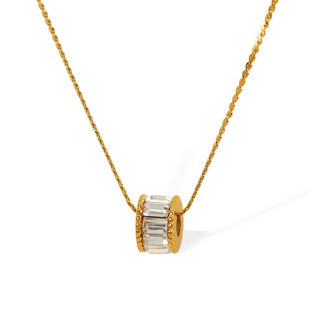 Elyna Poleret Fitting Halsketting | Goud