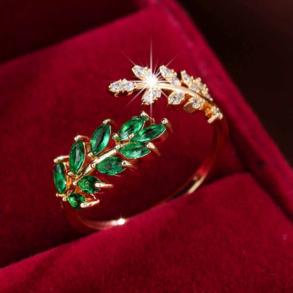 Vivara Saphielle Ring | Goud